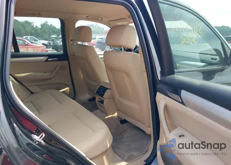 2012 BMW X3 xDrive28I из США, поврежденный, VIN 5UXWX5C57CL723341